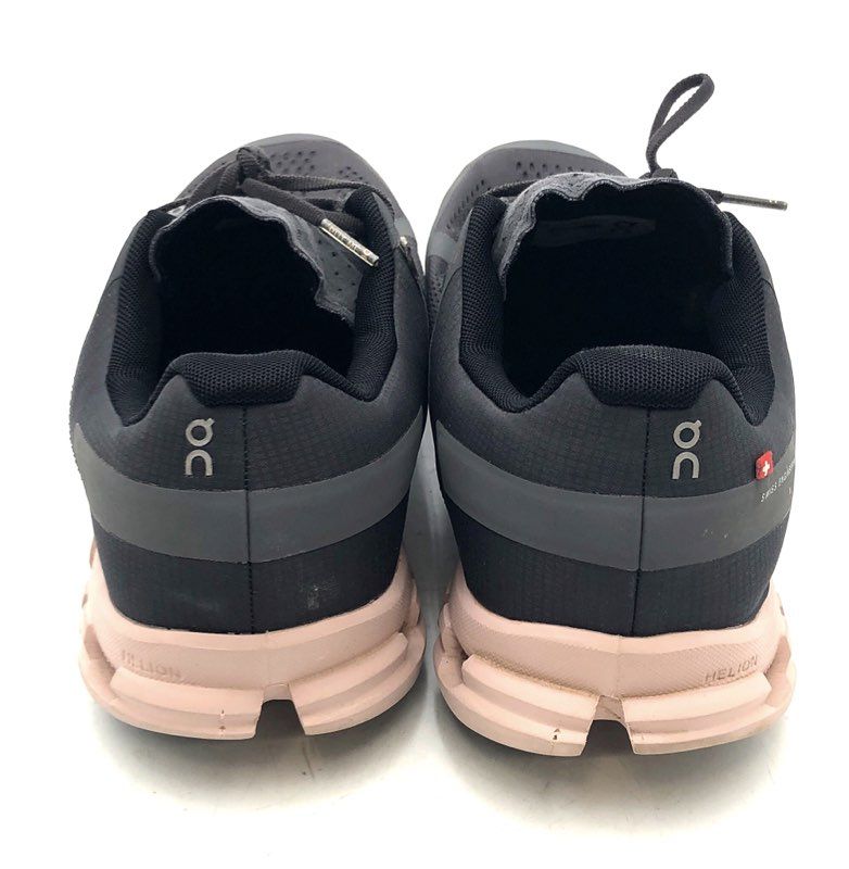 On Cloudflow Rock Rose Grey Pink Women's Running Shoes Size 10