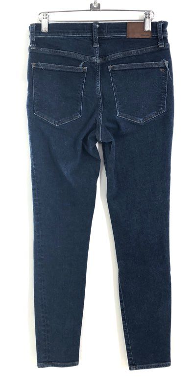Madewell Women's 2 Pair Jeans Lot Blue 9" High-Rise & Mid-Rise Skinny Sz 28