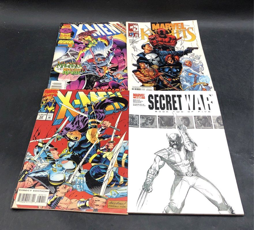 Marvel Comic Book Lot 1980s-Modern Avengers X-Men Thor Inhumans 25 Comics