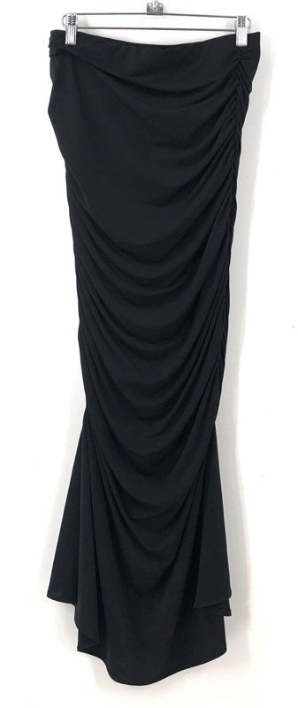 NWT Cache Women's Black Ruched Mermaid Dress - Size L