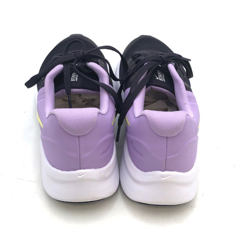 Nike Star Runner 3 GS Cave Purple Black White Running Shoes Size 5.5Y