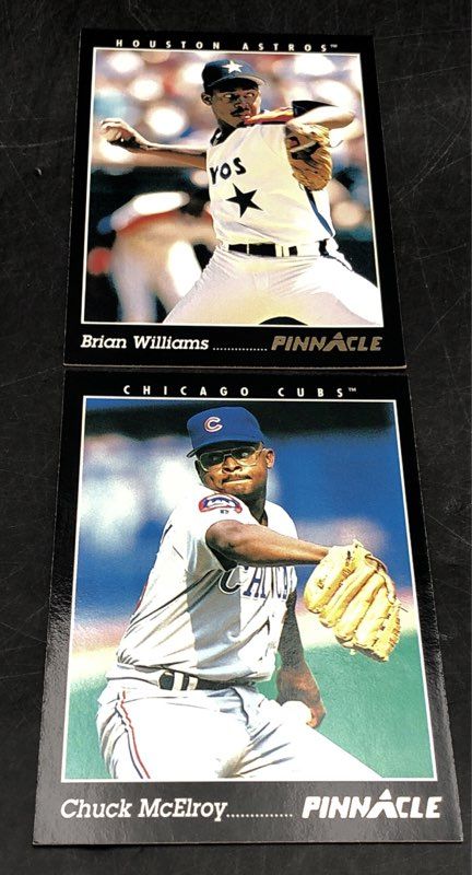 11.9 Lbs. Lot Of Pinnacle Baseball MLB Cards. Medium Box, Unsorted