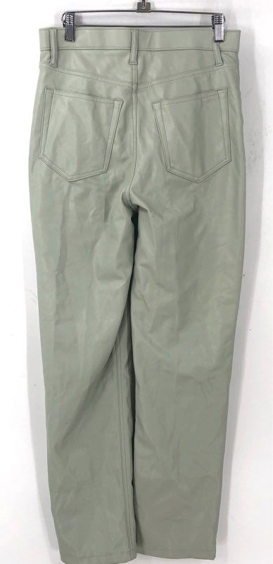 NWT Abercrombie & Fitch Women's Sage Green 90s Straight Ankle Pants - Size 29/8