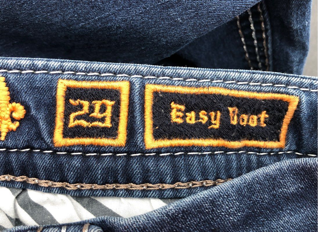 Rock Revival Women's Blue Amanda Denim Easy Bootcut Jeans - Size 29