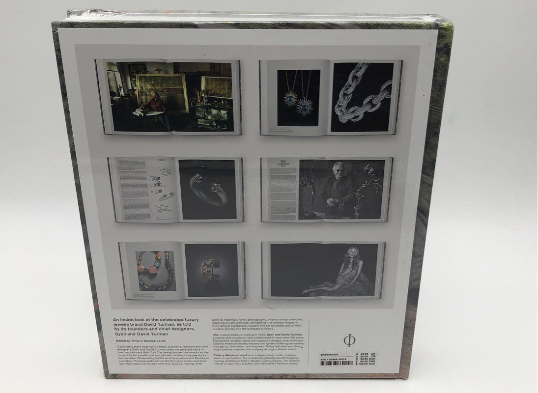 Sybil and David Yurman: Artists and Jewelers Phaidon Hardcover Book New Sealed