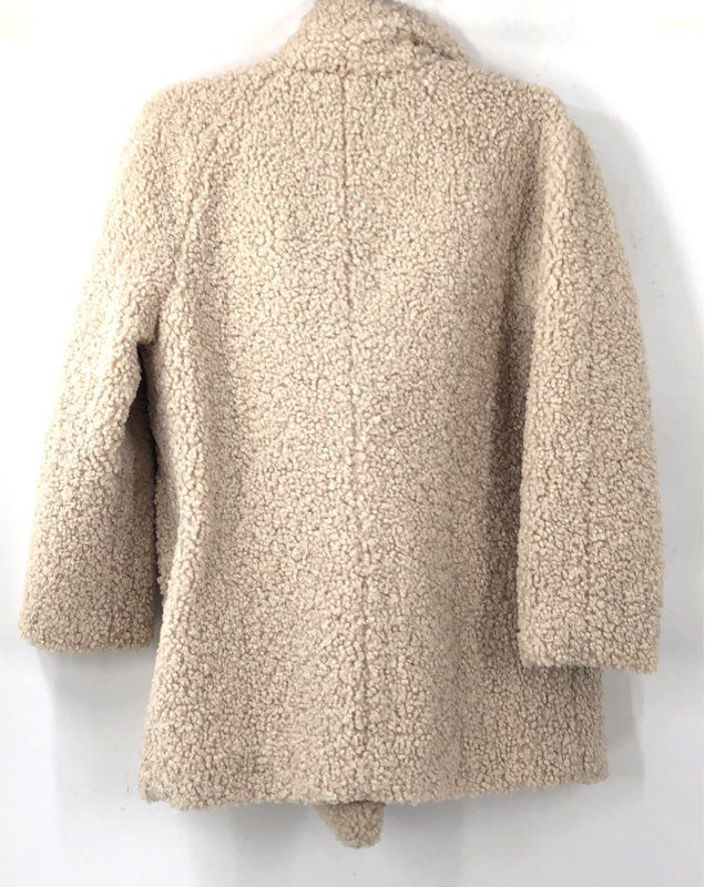 Banana Republic Women's Tan Sherpa Teddy Jacket - Size XS