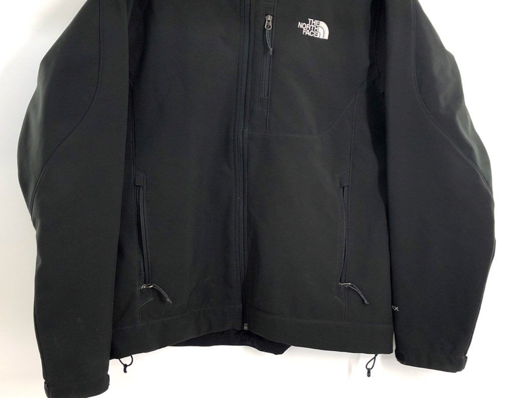 The North Face Men's Black Apex Bionic Softshell Windproof Jacket Size L