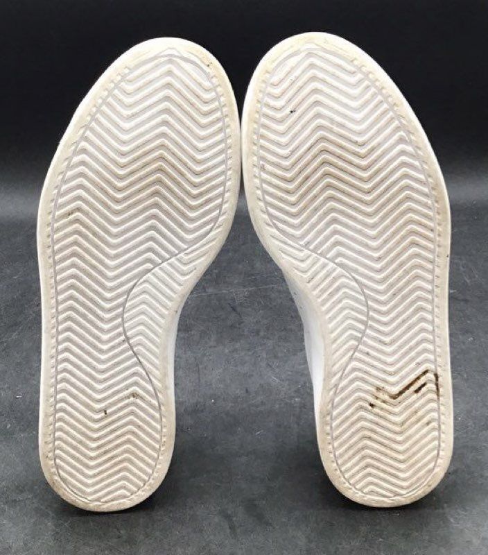 Adidas Advantage Base White Green Sneakers Men's Size 10