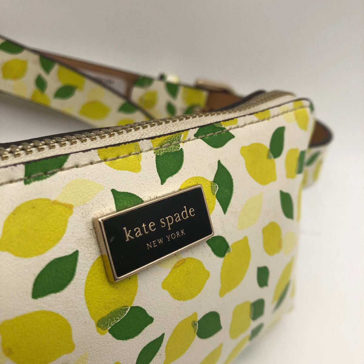 Kate Spade Multicolor 'Lemon Drop' Belt Bag-Size: L\XL (NWT)(+COA)