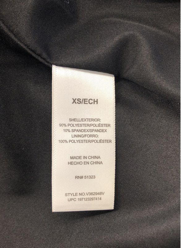 Vince Camuto Women's One-Button Blazer Jacket Black NWT Sz XS