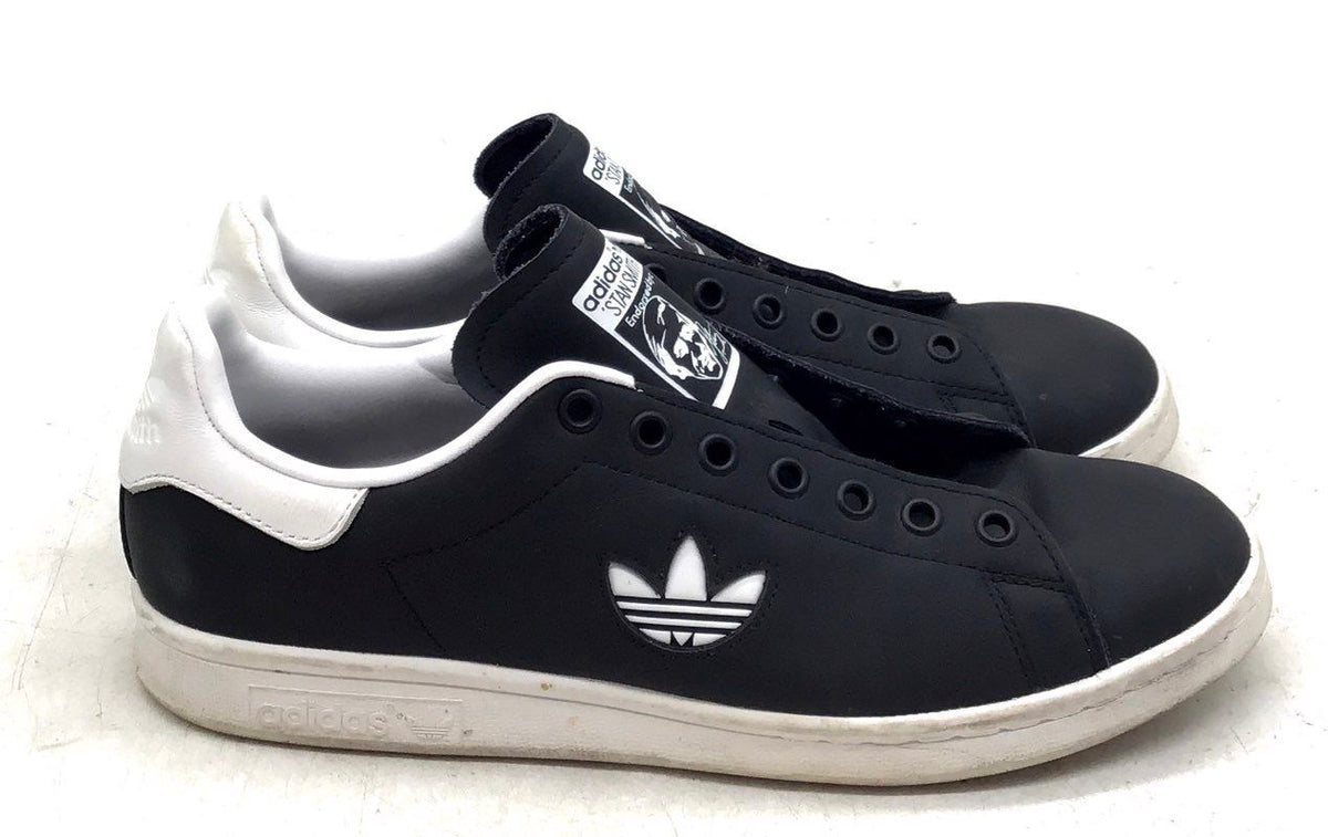Adidas Men's Stan Smith Black Athletic Shoes - Size 9