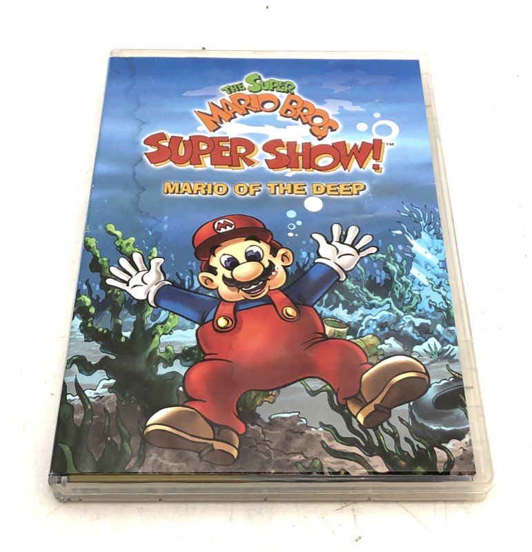 The Super Mario Bros. Super Show! 4 DVD Lot Mario of the Deep Spellbound Retro