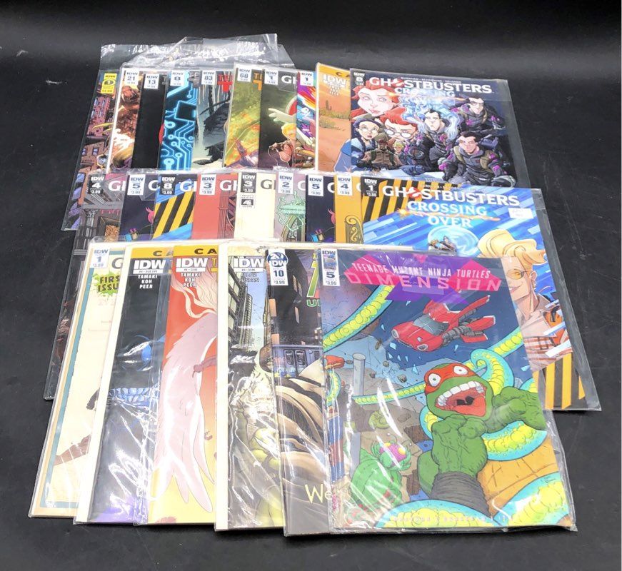 IDW Modern Era Comic Book Lot TMNT Ghostbusters 25 Comics