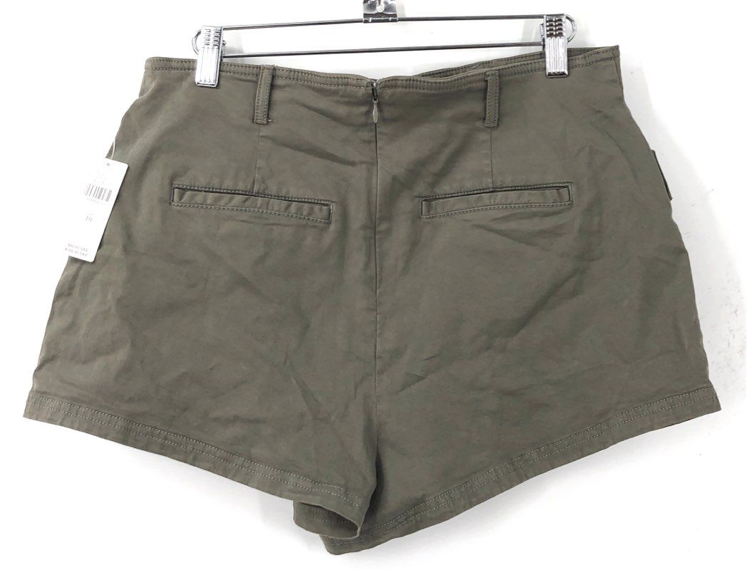 NWT Anthropologie Women's Moss Utility Cargo Shorts - Size 10
