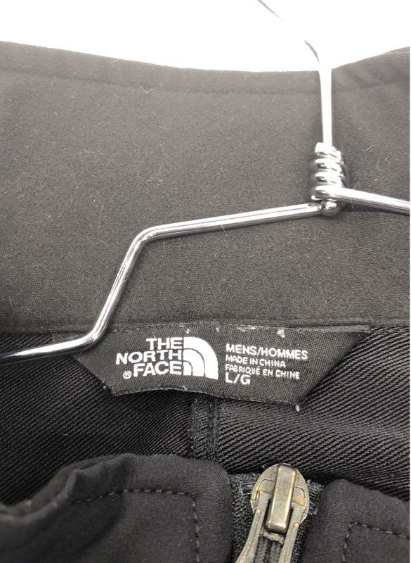 The North Face Men's Black Apex Bionic Softshell Full Zip Jacket Size L