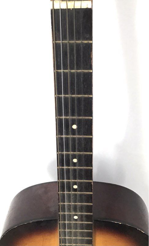 Vintage Global 6-String Acoustic Guitar Sunburst Finish Made in Korea