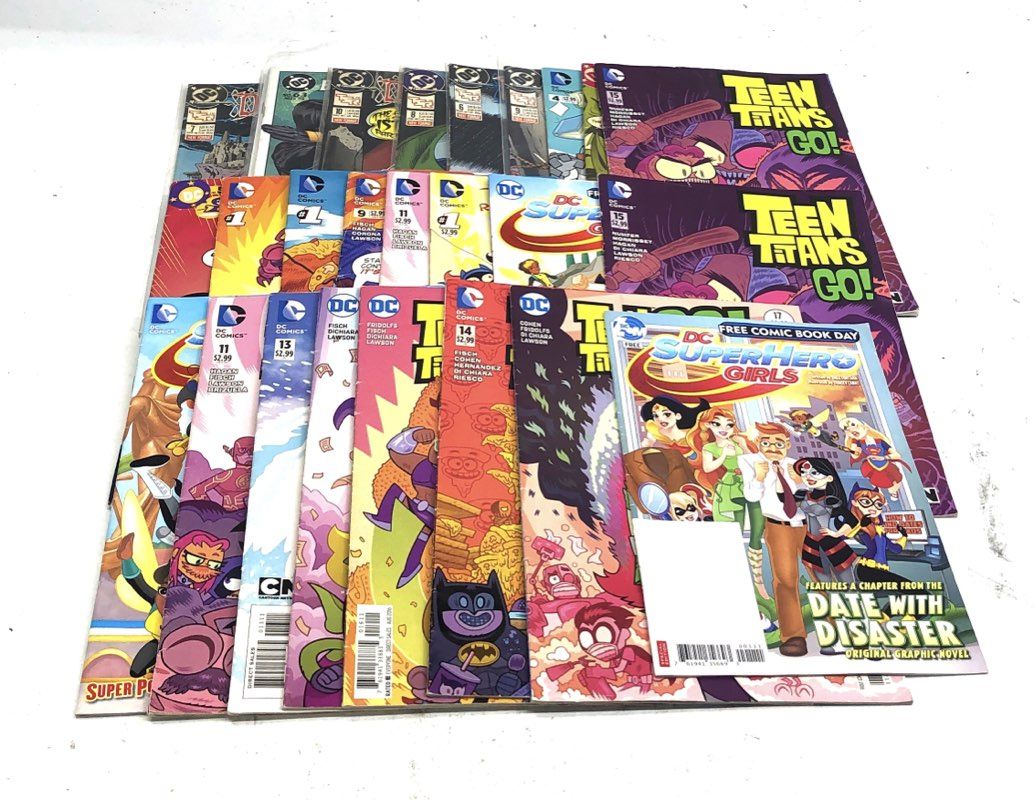 DC Comics Lot Teen Titans Go Super Hero Girls Modern Age Approximately 25