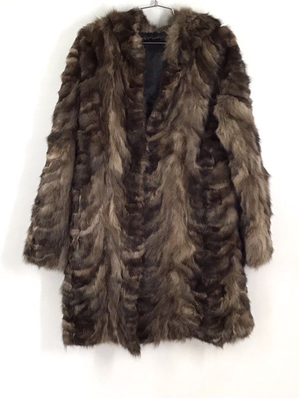 Sobol Russian Sable Mink Fur Overcoat