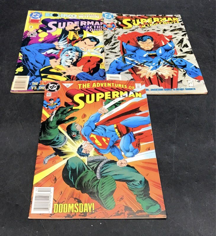 DC Comics Comic Book Lot Mixed Era Superhero Approximately 25 Comics