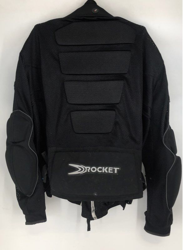 Joe Rocket Men's Black Motorcycle Jacket - Size 3XL