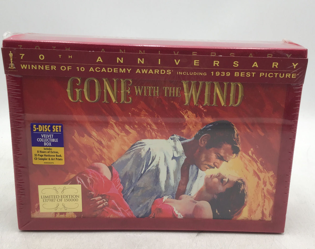 Gone With The Wind 70th Anniversary Collector&#39;s Edition 5-Disc Set