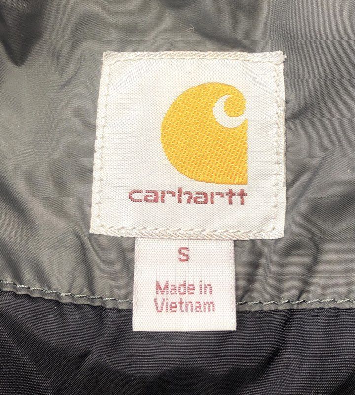 Carhartt Men's Gilliam Vest Shadow Gray Quilted Insulated Nylon Workwear Sz S