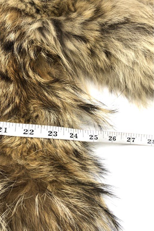 Vintage Topaz Furs Women's Natural Coyote Fur Coat Made in USA
