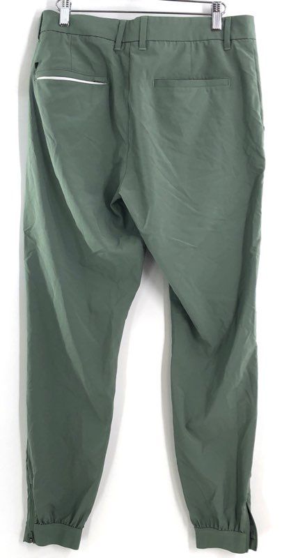 Primo Golf Men's Green The Jogger Tapered Golf Pants Ankle Zips Sz 32 Regular