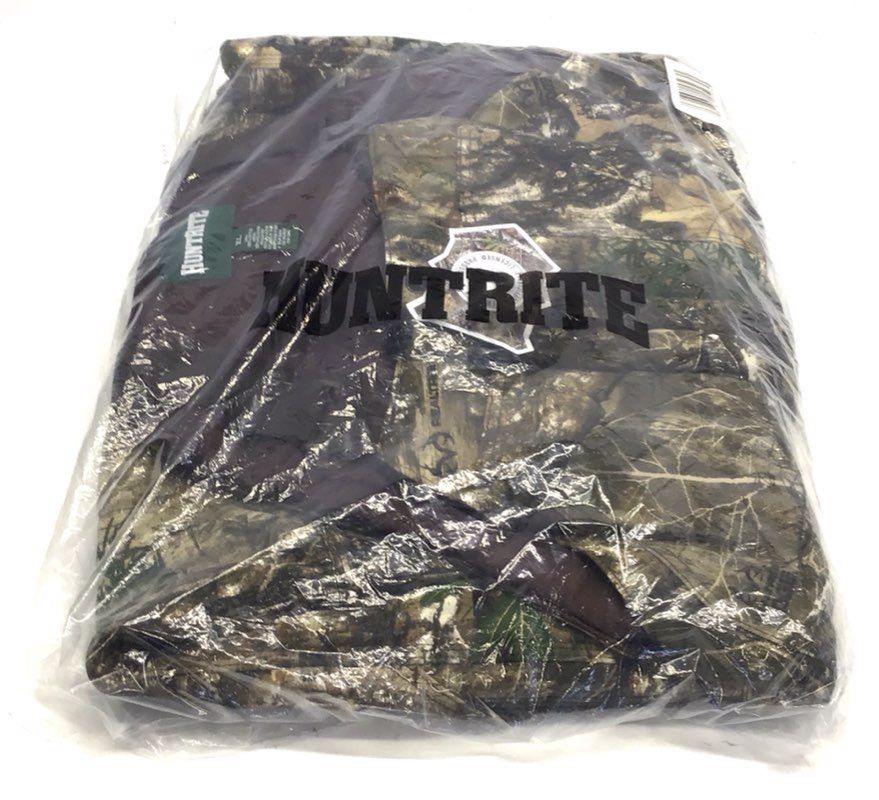 Huntrite Men's Realtree Edge Camo Insulated Hunting Outfit Jacket Pants Sz XL