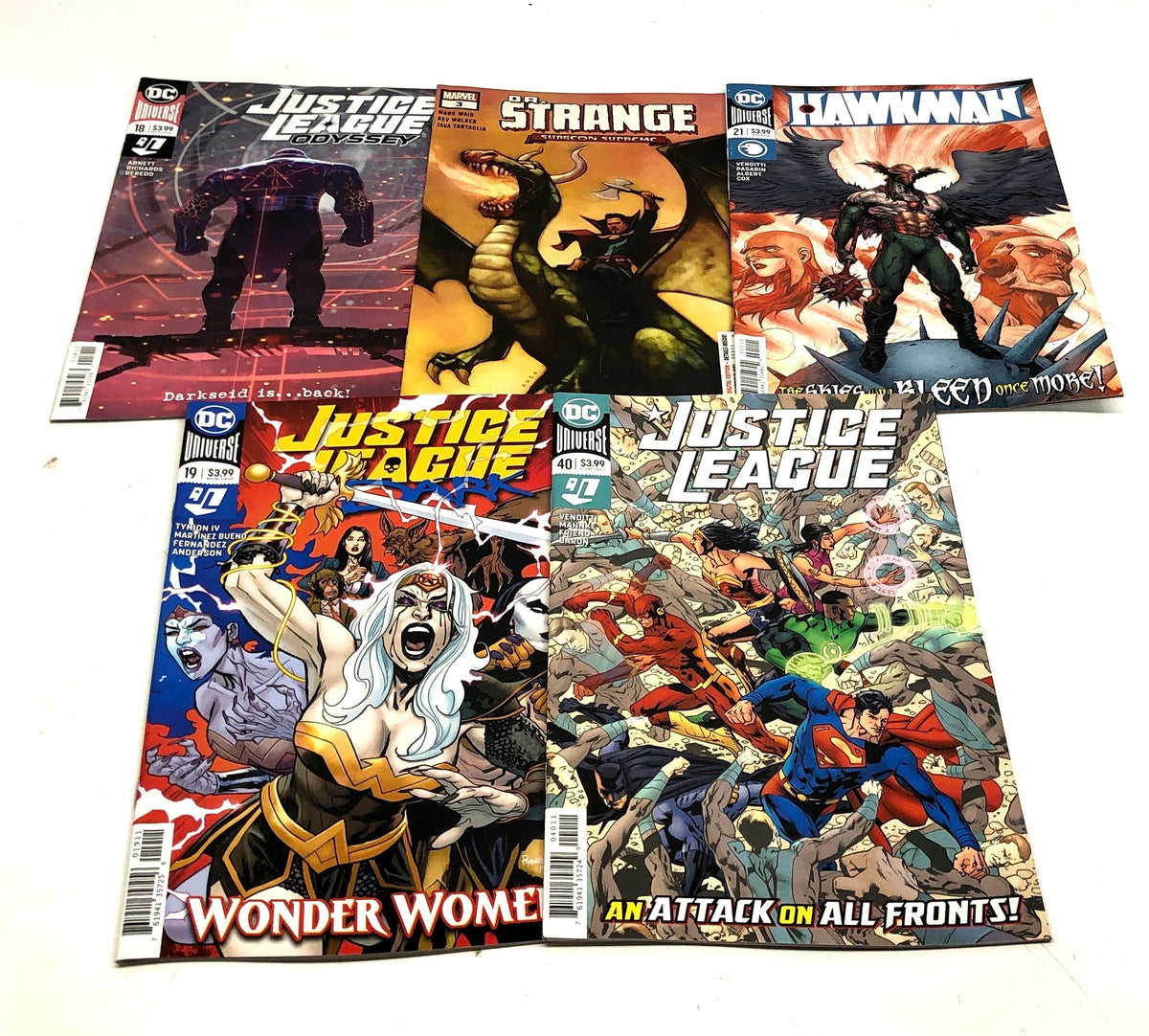 Comic Book Lot Marvel DC Modern Age Superhero 21 Comics