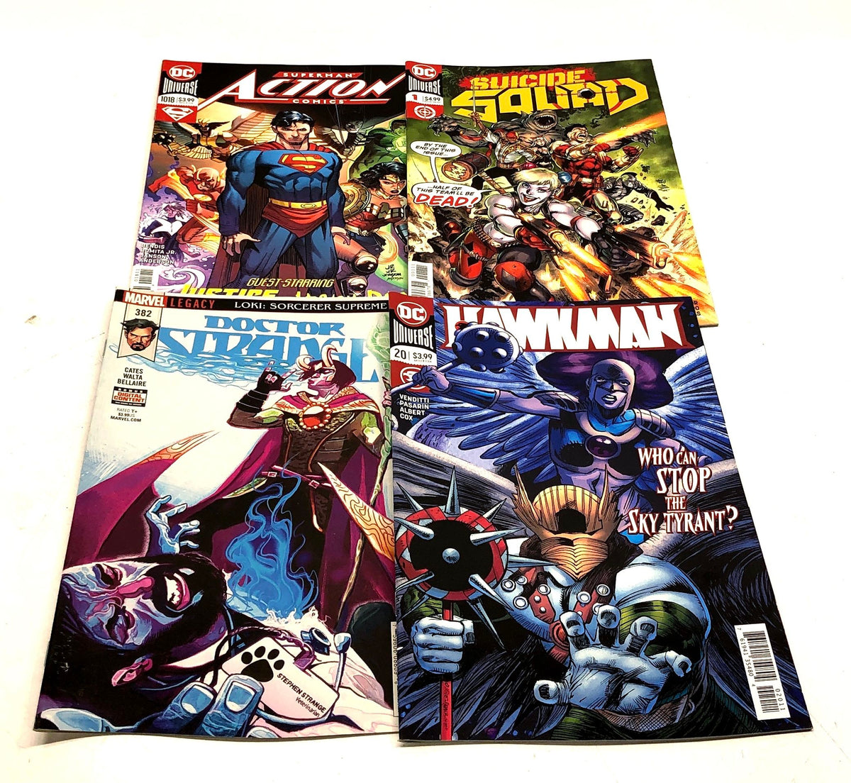 Marvel DC Comic Book Lot Modern Age Superhero 21 Comics Spider-Man Superman