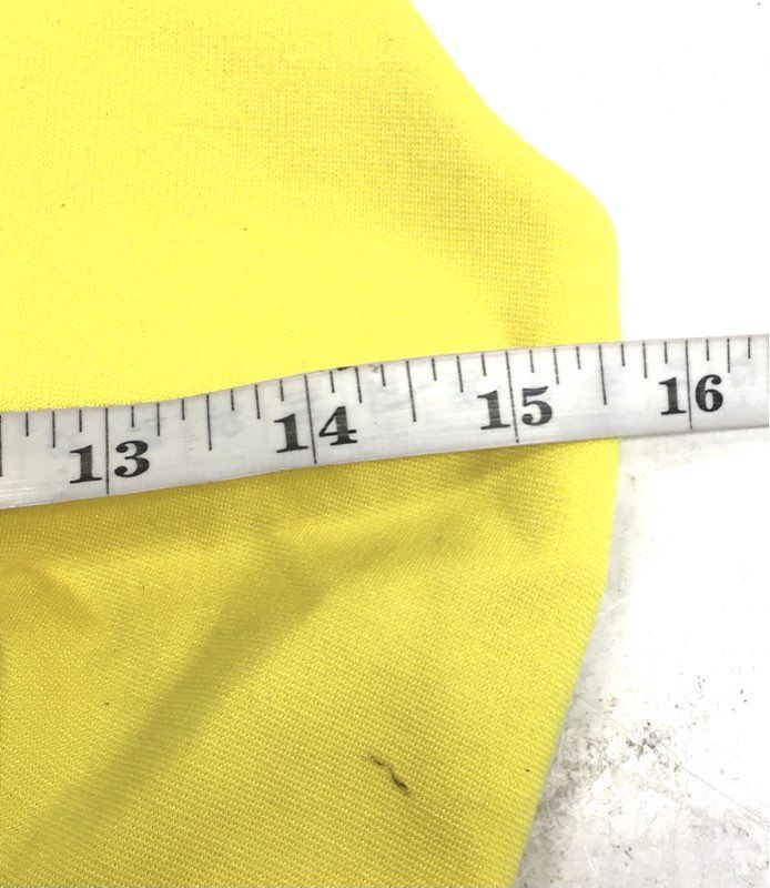 Banana Republic Women's Yellow Sleeveless V-Neck Tiered Skirt Dress Sz 6P NWT