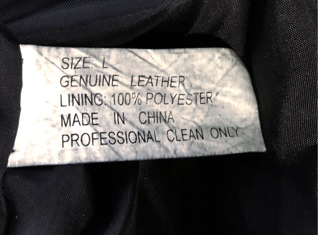 Vintage 90s Patriotic Eagle Patchwork Leather Bomber Jacket USA Flag Sz L