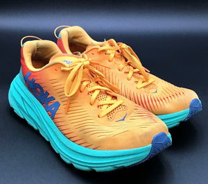 Hoka One One Men's Rincon 3 1119395 BOFT Orange Athletic Shoes - Size 10.5D