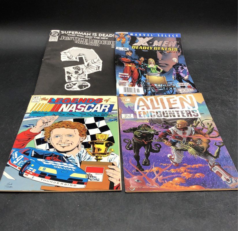 Superman #75 Death of Superman + 25 Comic Lot X-Men Spider-Man DC Marvel