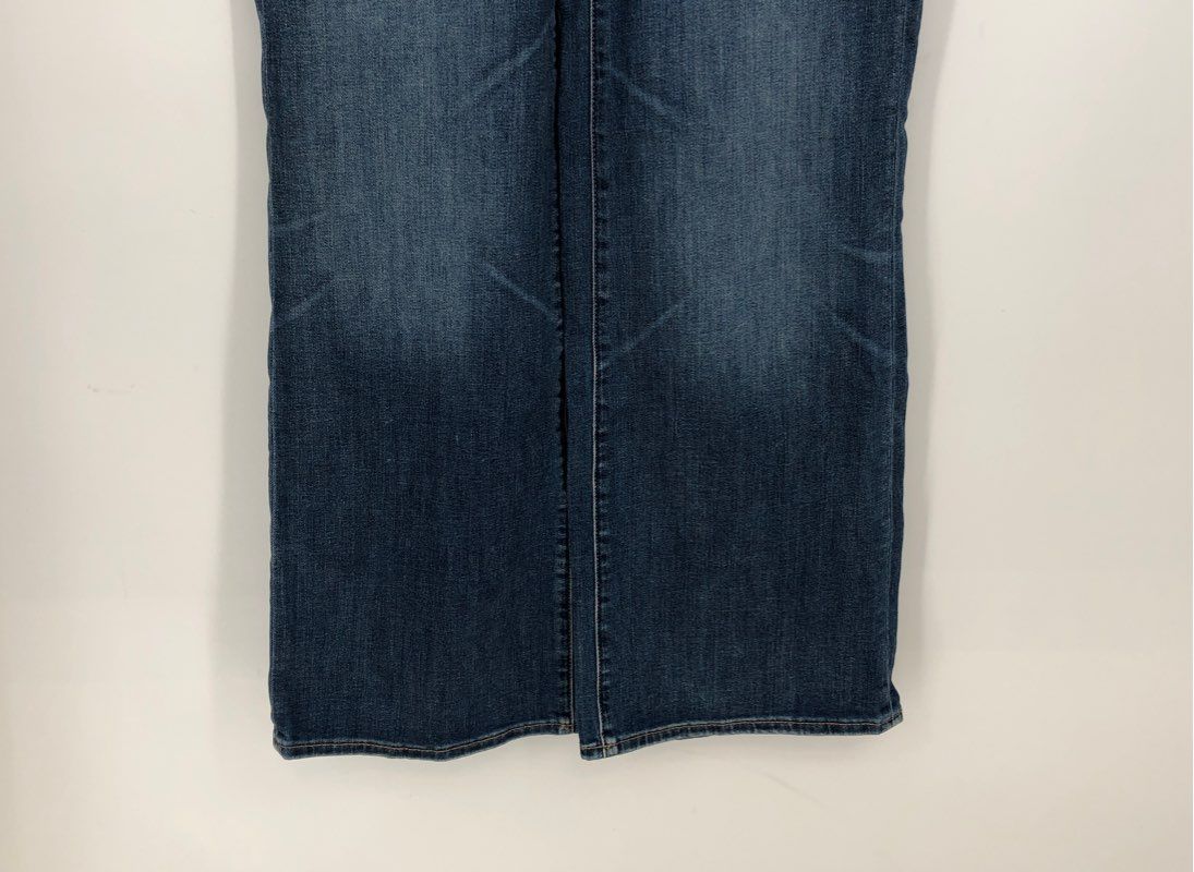 NWT Chico&#39;s Women&#39;s Blue Denim High Rise Wide-Leg Jeans - Size 4P