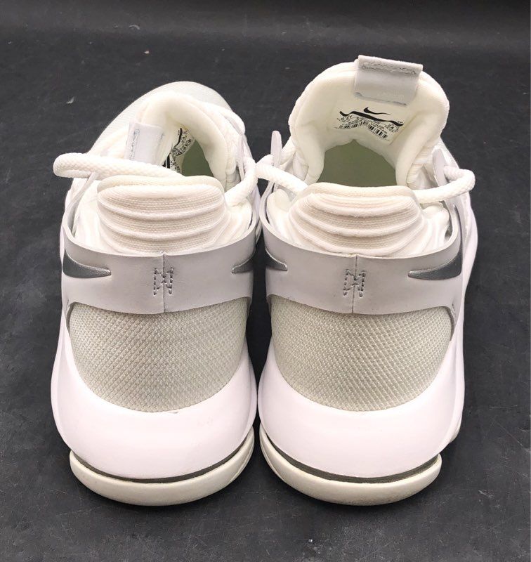 Nike Zoom KD 10 White Chrome Pure Platinum Youth Basketball Shoes Size 6.5Y