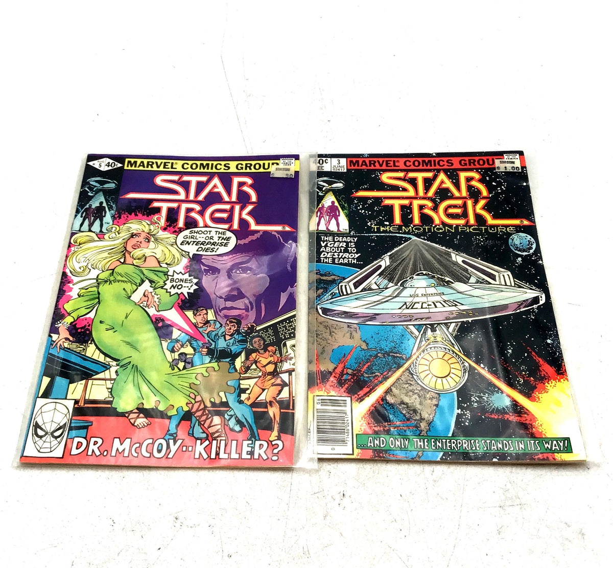 Marvel Comics Star Trek And More Comic Book Lot Of 10