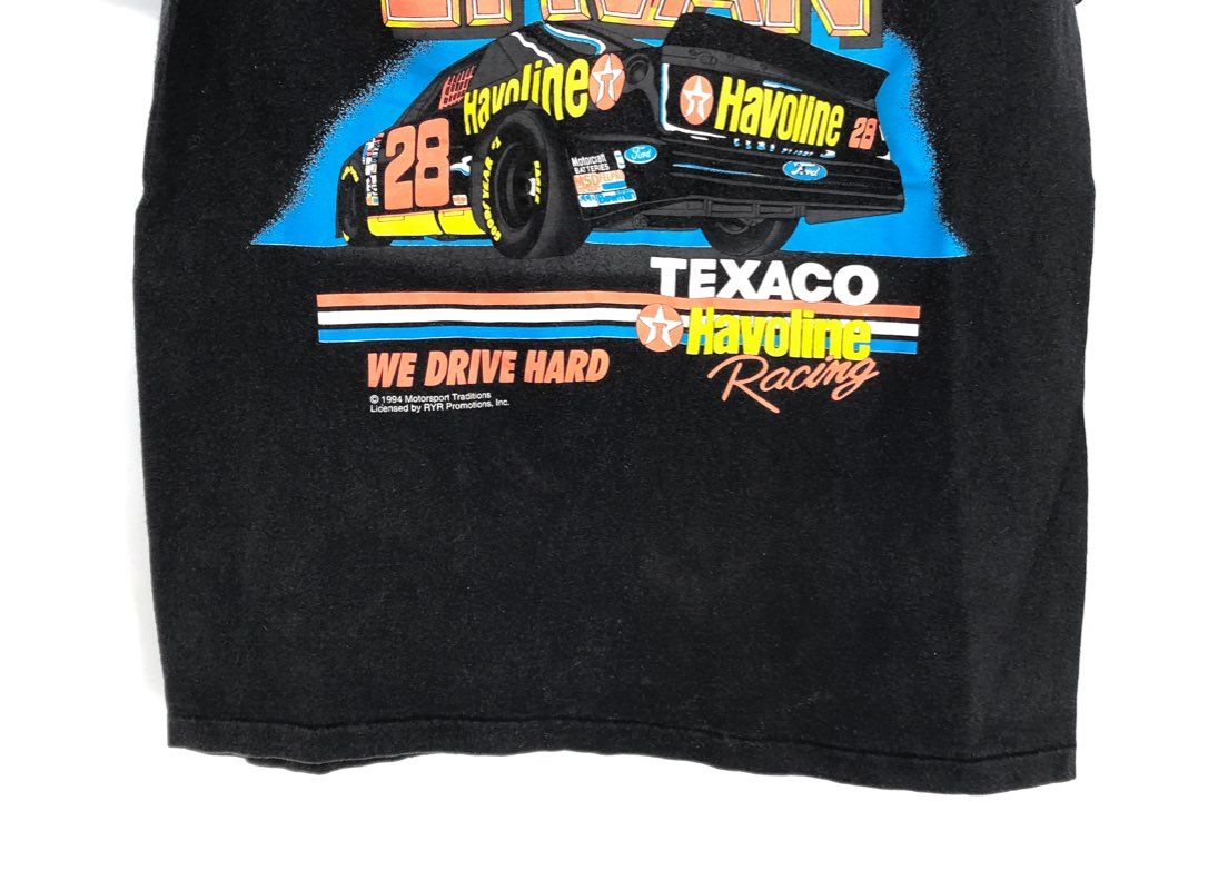 Robert Yates Promotions Men&#39;s Black NASCAR Graphic T-Shirt - Size Measured