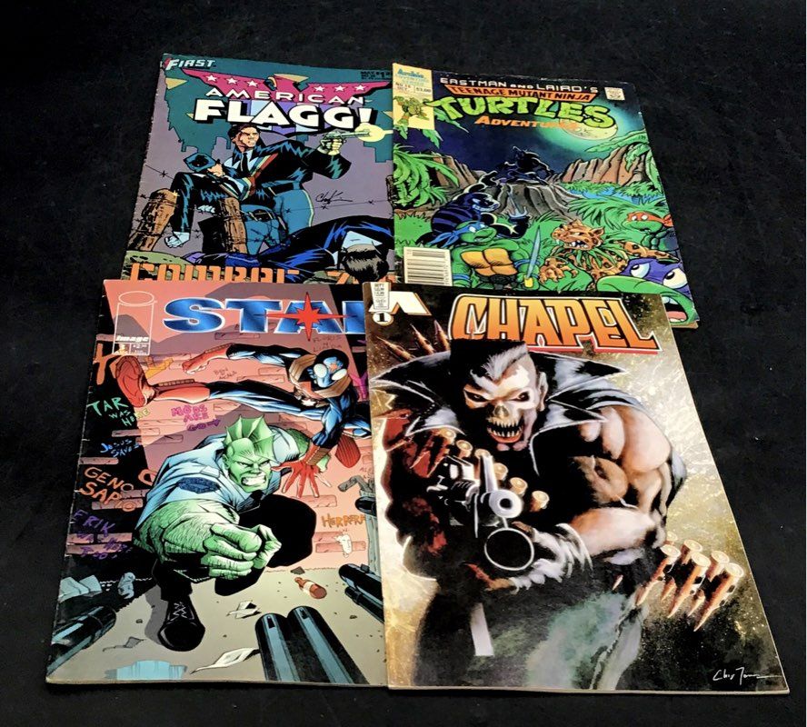Mixed Comic Book Lot 1990s Marvel Image Valiant Superhero Approximately 25