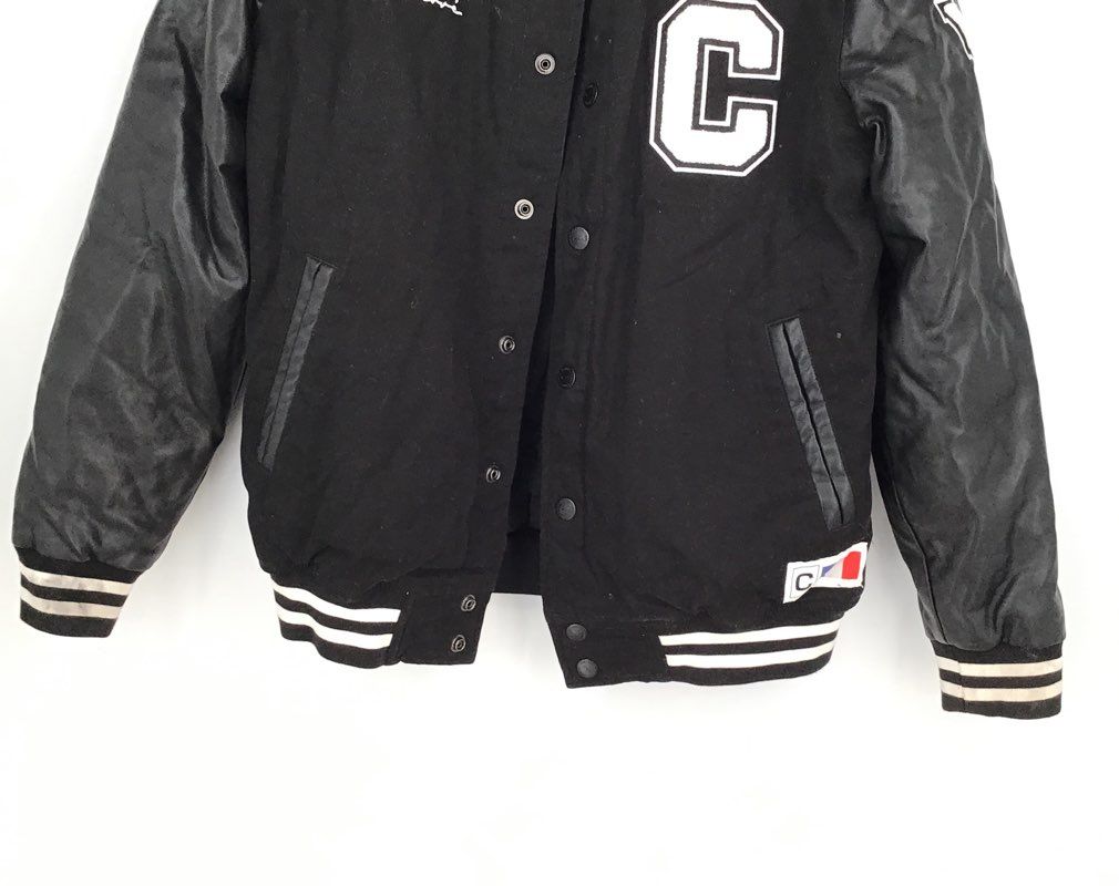 Carre Men&#39;s Black Varsity Jacket - Size Medium