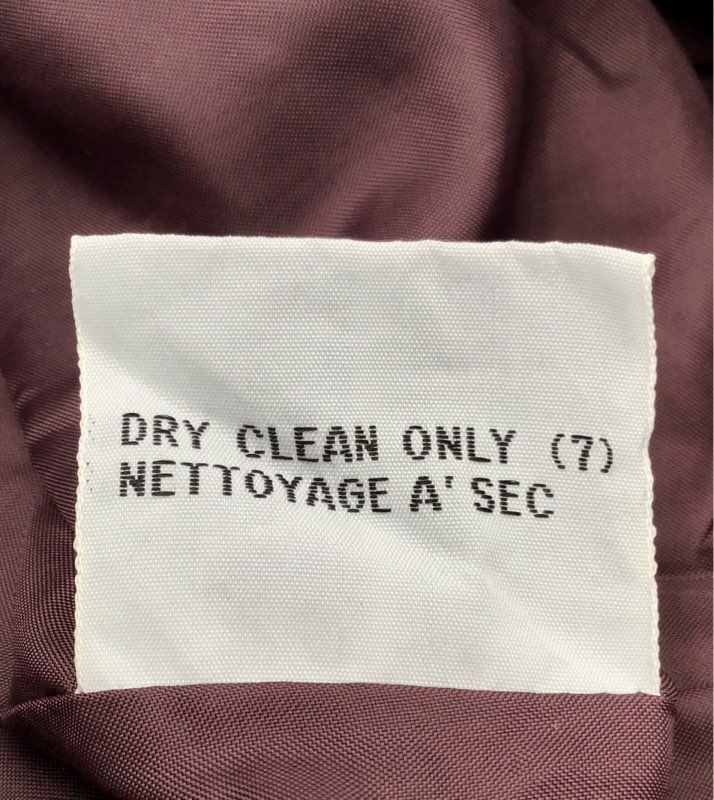 Members Only Men&#39;s Burgundy Bomber Jacket - Size 40