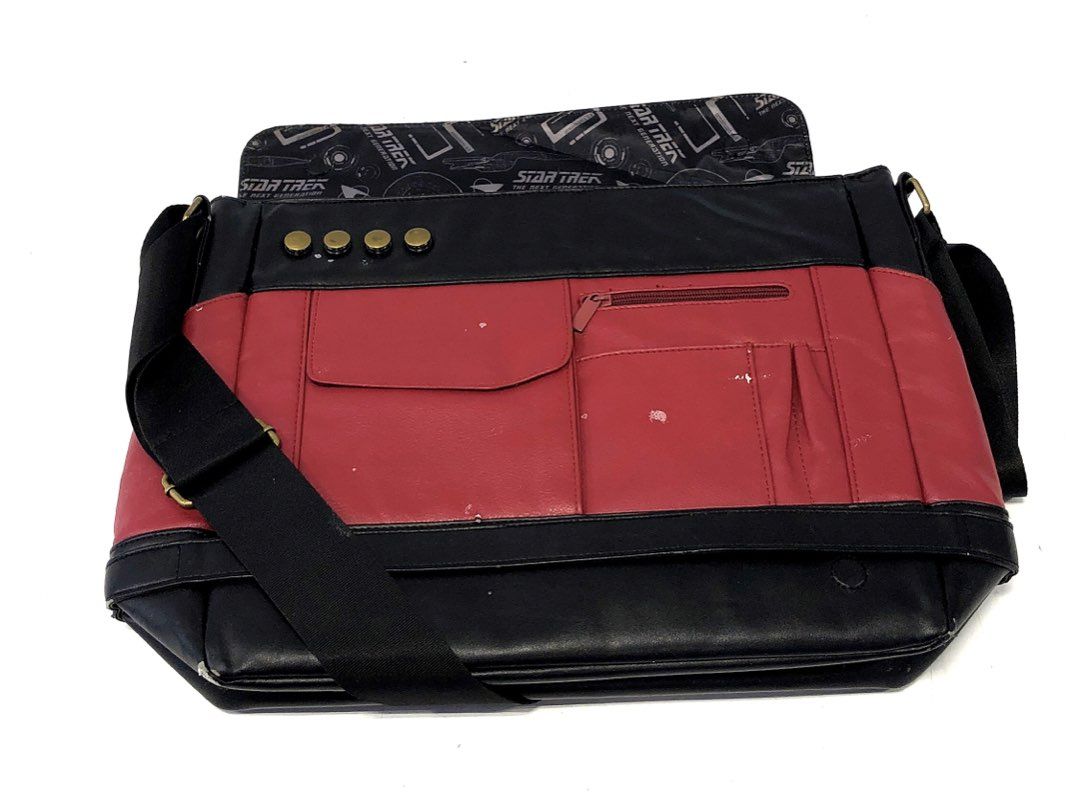 Star Trek The Next Generation TNG Command Uniform Messenger Bag Satchel Laptop