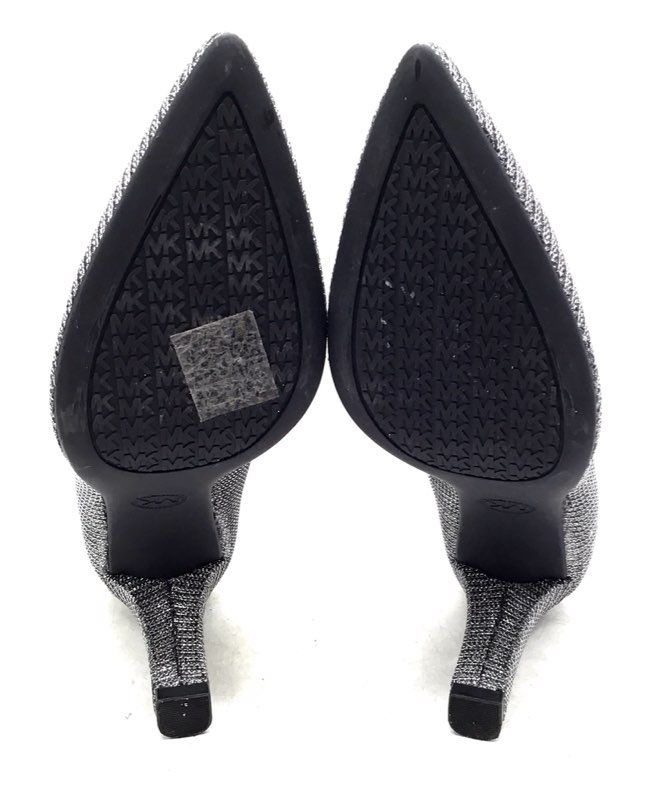 NWT Michael Kors Women's Silver Pump Heels - Size 7.5