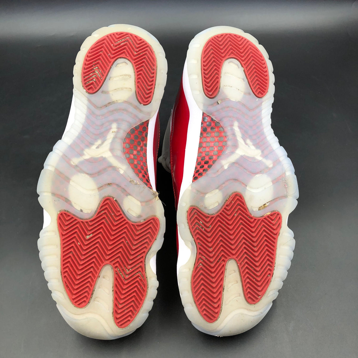 Nike Air Jordan 11 Men's Retro 'Varsity Red' Sneakers-Size: 10 (+COA)