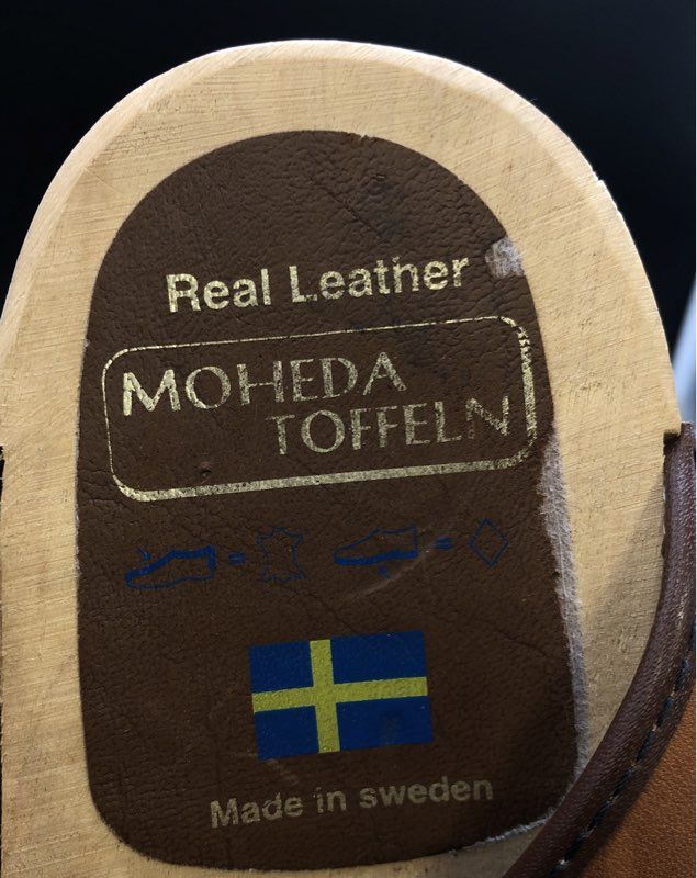 Moheda Toffeln Women's Lotta Brown Clog Shoes