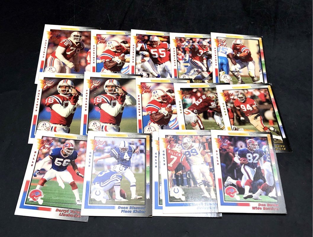 Mixed Sports Card Lot 11+ Lbs Football Baseball Late 1980s-Early 1990s