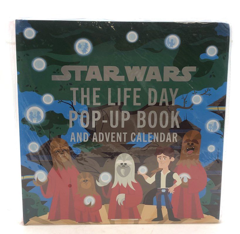 Star Wars The Life Day Pop-Up Book and Advent Calendar Insight Editions New 2022