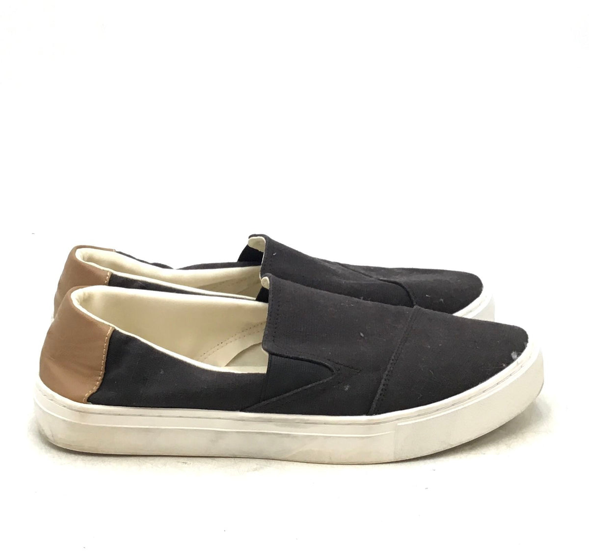 Toms Women&#39;s Devon 10019085 Black Slip-On Casual Shoes - Size 11