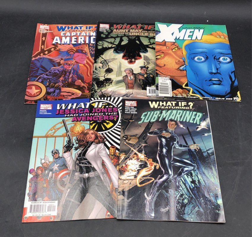 Marvel Comic Book Lot Modern Age Superhero X-Men What If 25 Comics